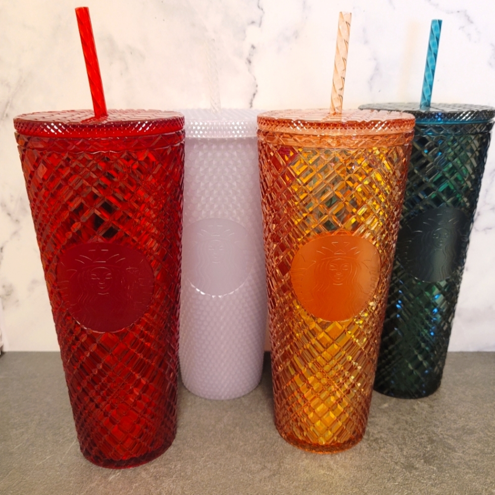 NWT Starbucks Holiday Venti Tumblers - Set of 4